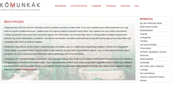 Desktop Screenshot of komunkak.hu